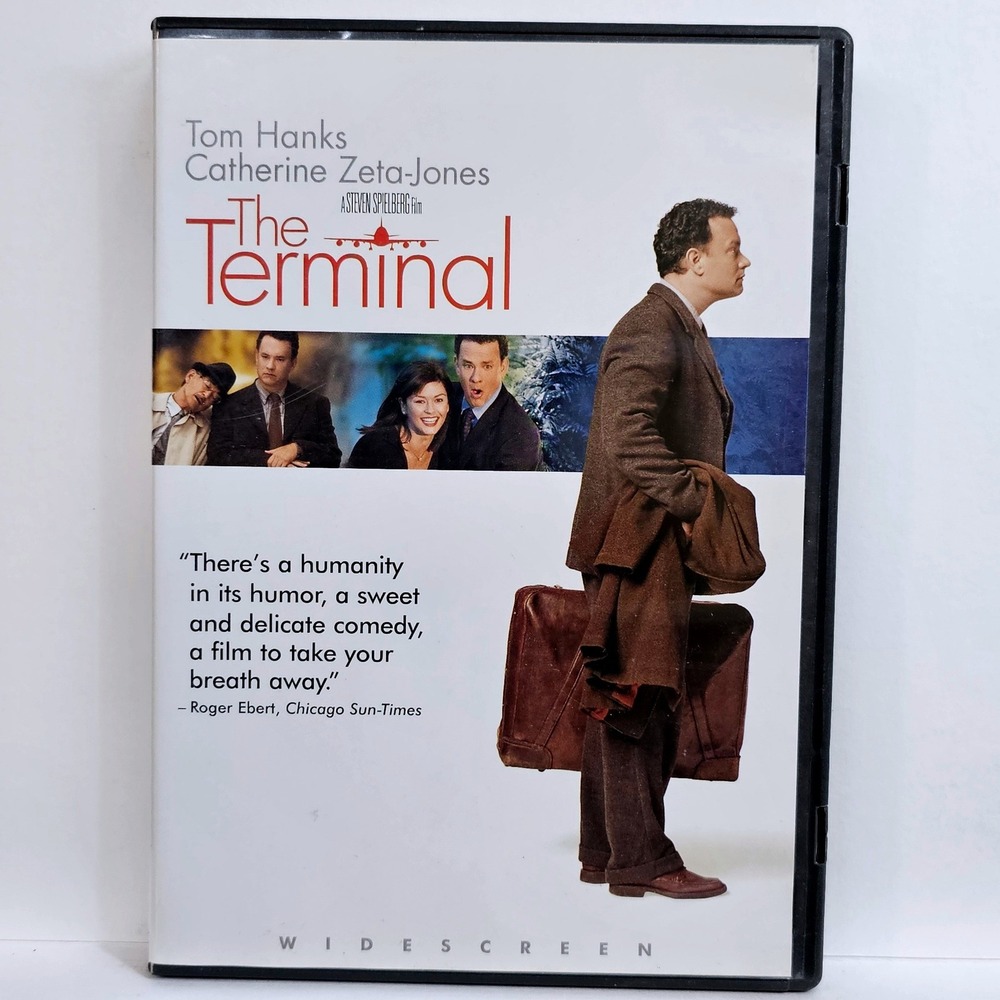 The Terminal‎ DVD Widescreen Tom Hanks Catherine Zeta-Jones Spielberg 2004 PG-13